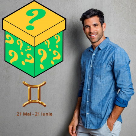 Cadouri Zodia Gemeni - Mystery Box pentru Barbatul Gemeni