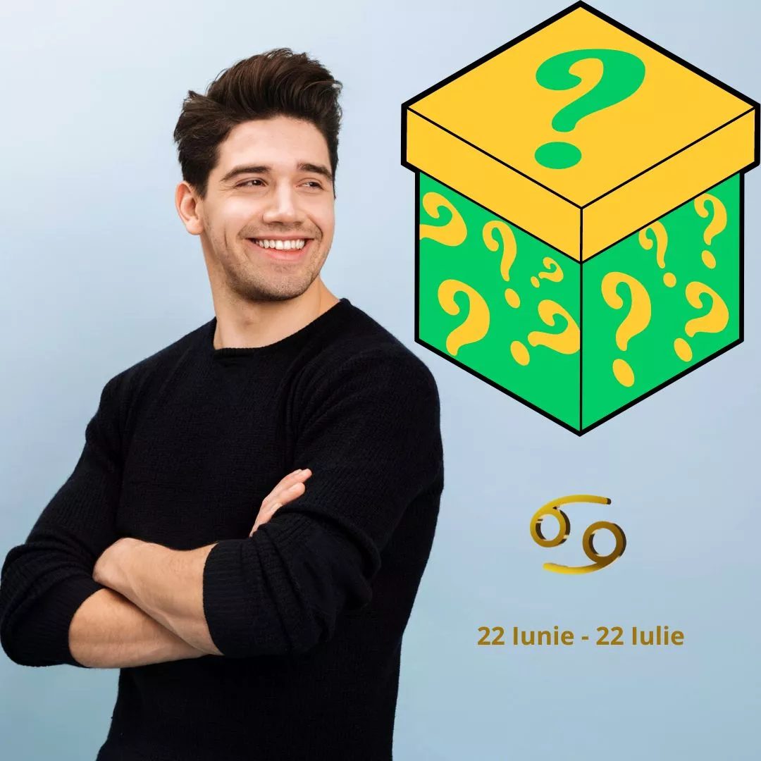 Cadouri Zodia Rac - Mystery Box pentru Barbatul Rac