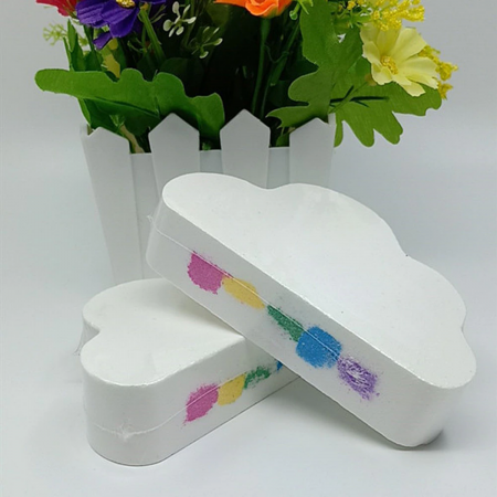 Nor efervescent de baie, cu efect de curcubeu [4]