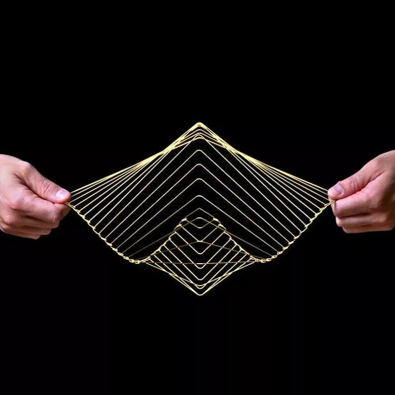 Obiect de arta cinetica Square Wave Spinner [6]