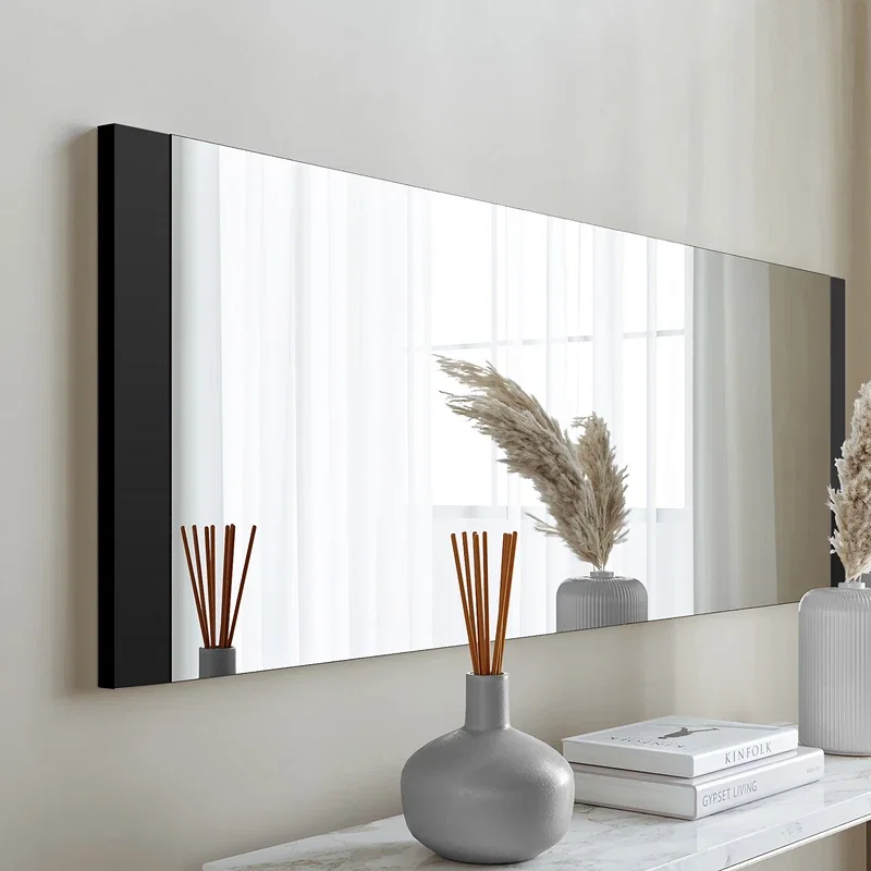 Oglinda Basic cu rama neagra, rectangulara, ajustabila orizontal si vertical [3]