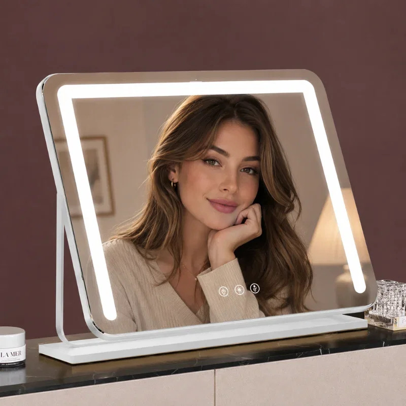 Oglinda de Machiaj Glamour cu LED [1]