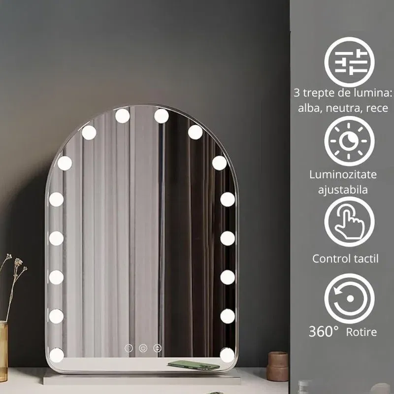 Oglinda Elegance cu LED si control tactil [4]