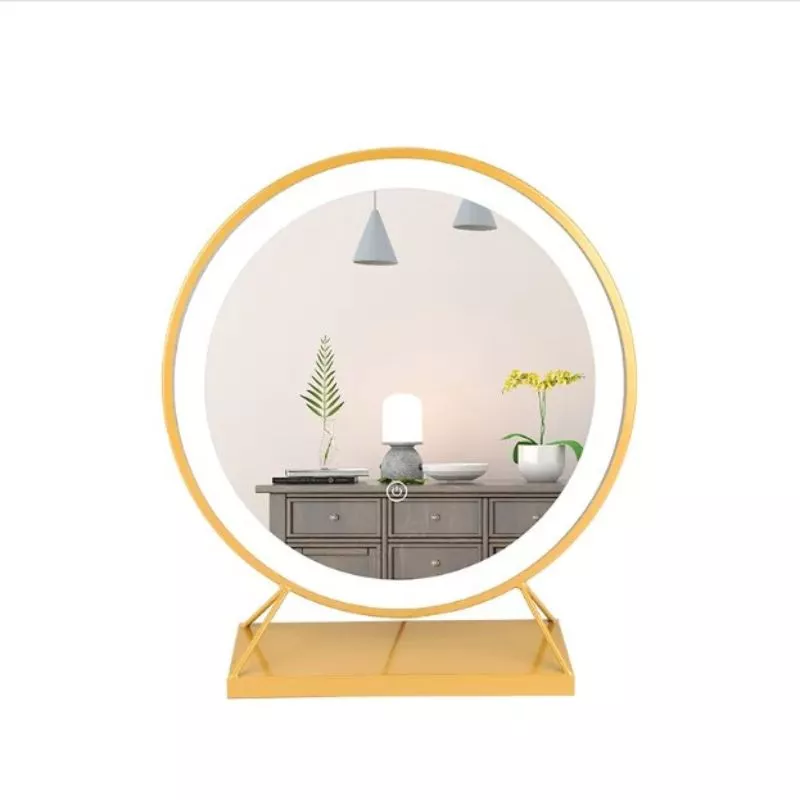 Oglinda LED rotunda Golden Glam [7]