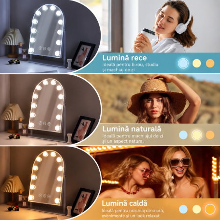 Oglinda Starshine LED cu touch [3]