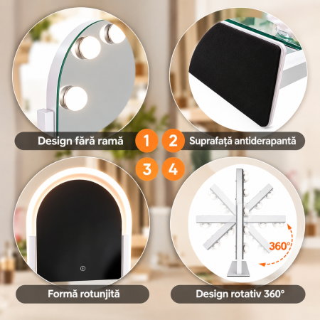 Oglinda Starshine LED cu touch [5]