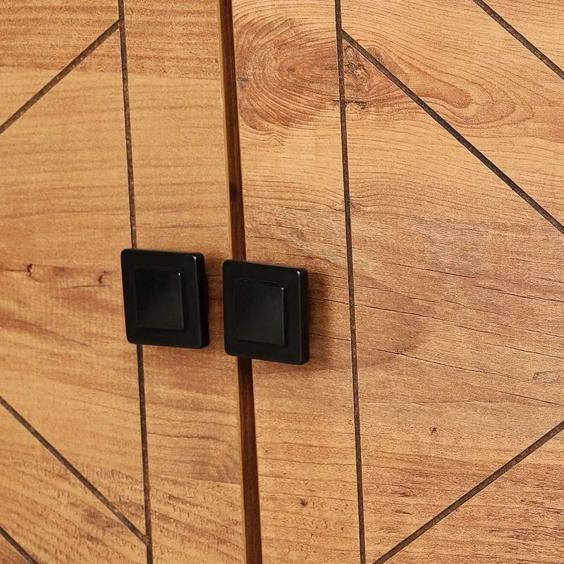 Comoda TV pin, cu picioare din plastic si compartimente spatioase [4]