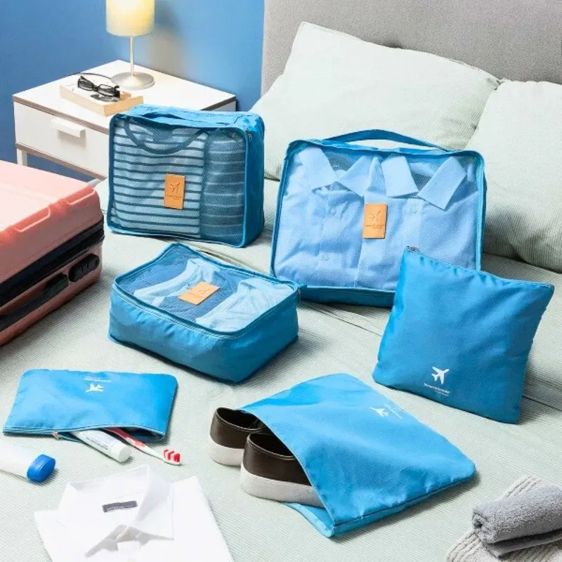 Organizator bagaje, 6 huse separatoare [1]