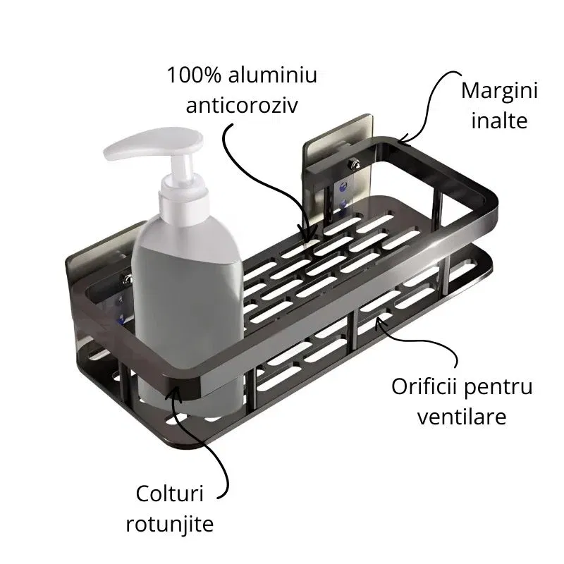 Organizator baie cu prindere perete [7]