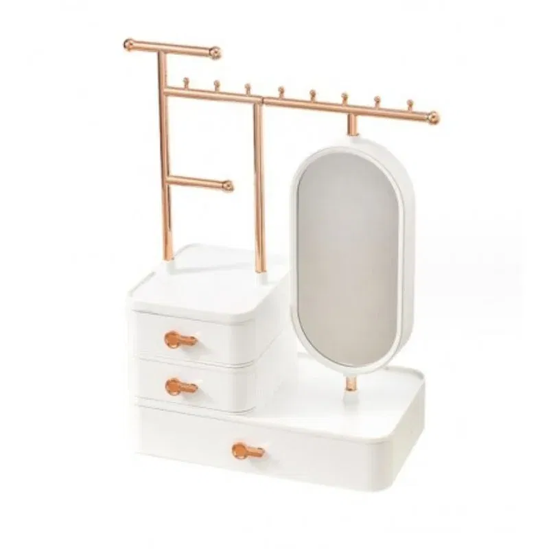 Organizator Bijuterii cu Oglinda si Sertare Elegante [1]