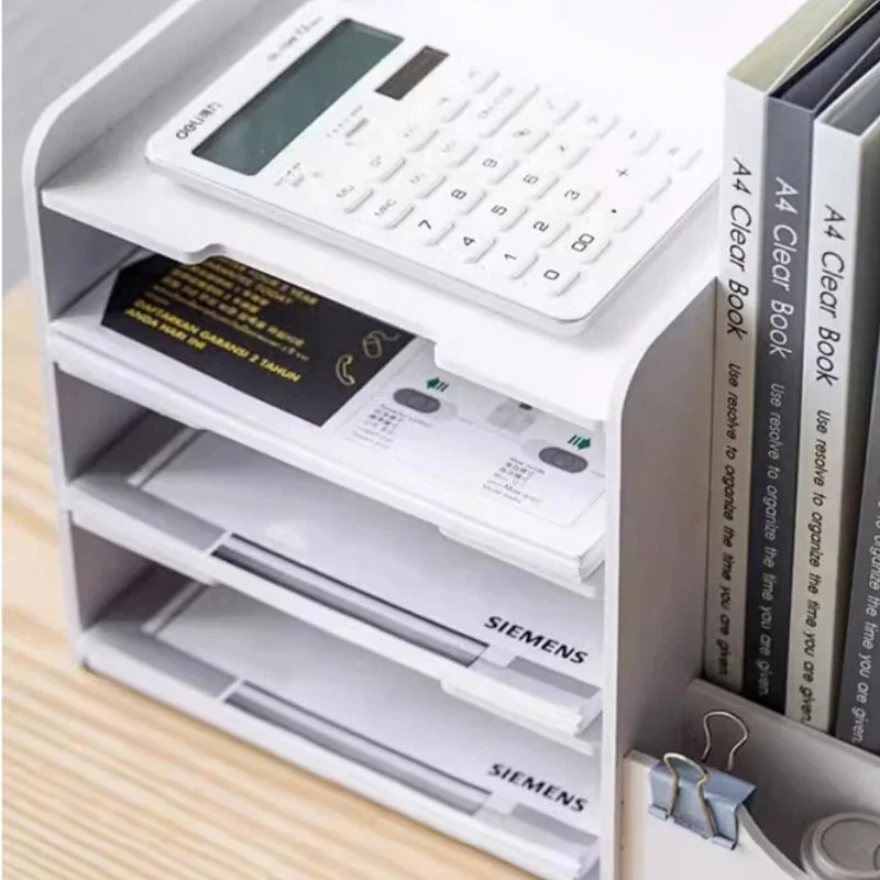 Organizator birou cu rafturi si suport carti [1]