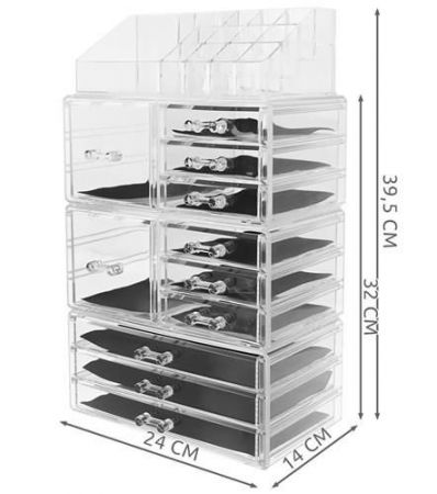 Organizator cosmetice machiaj XL Harmony [14]