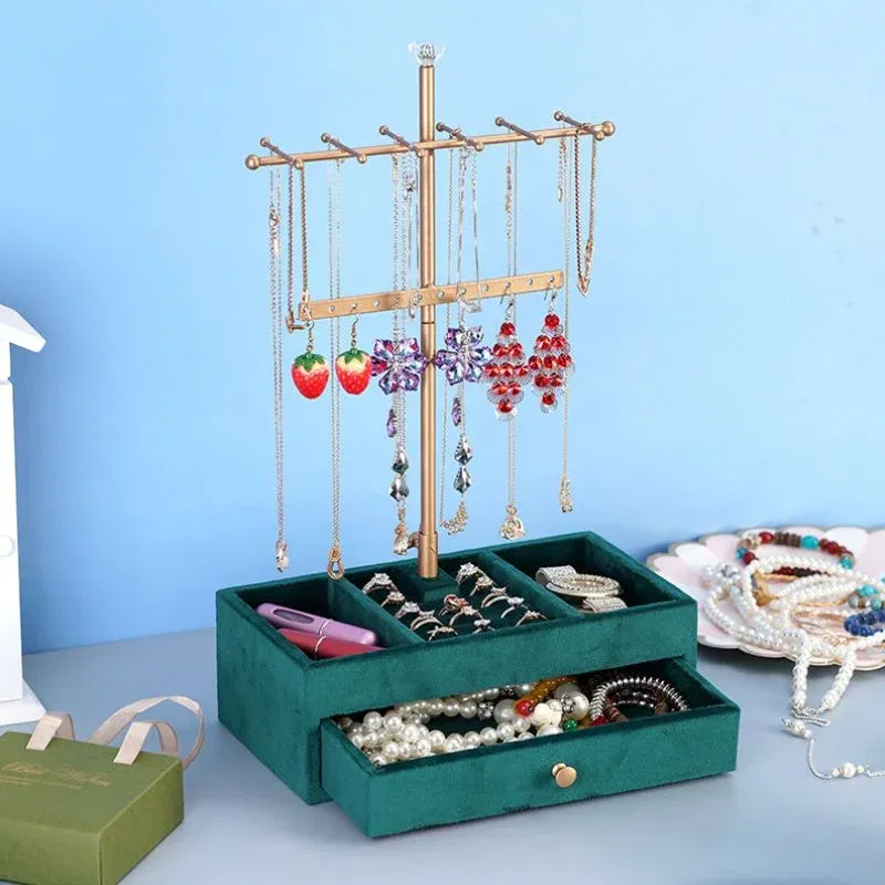 Cadouri Colega Birou - Organizator de bijuterii Verde Smarald