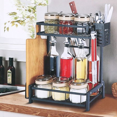 Organizator de condimente cu 2 niveluri [1]