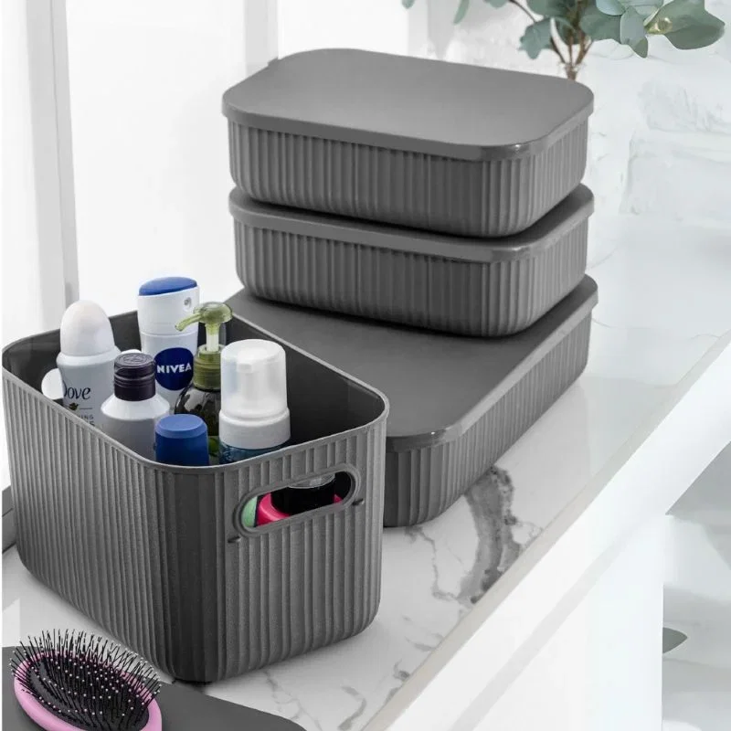 Organizator de machiaj Antracit 4 piese [0]