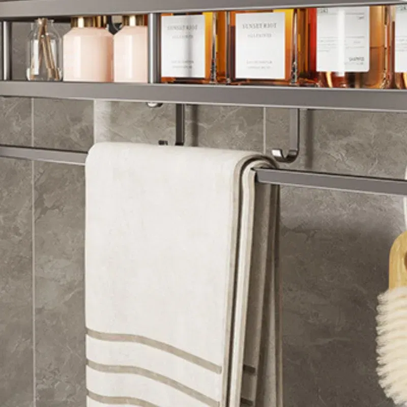 Organizator de perete cu suport prosop 30 cm [3]