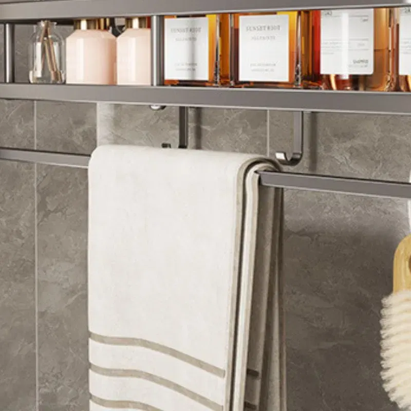 Organizator de perete cu suport prosop 50 cm [3]