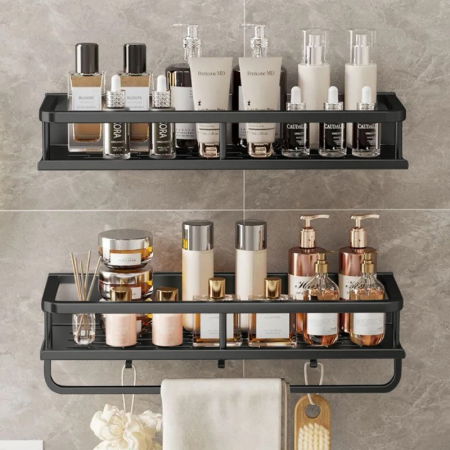 Organizator de perete Dublu cu suport prosop 30 cm [1]