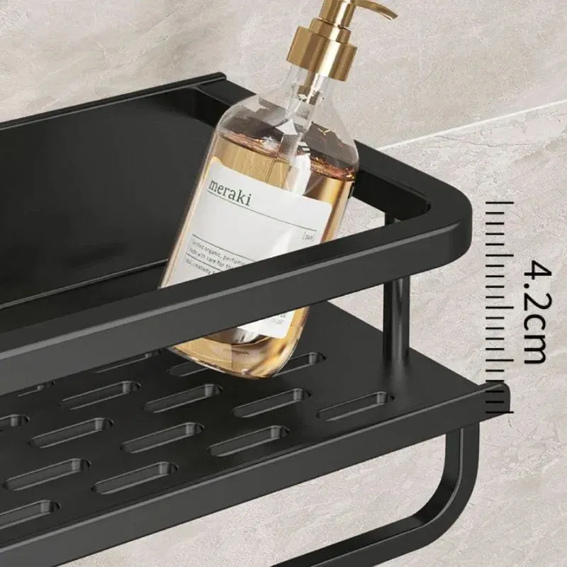 Organizator de perete Dublu cu suport prosop 40 cm [2]