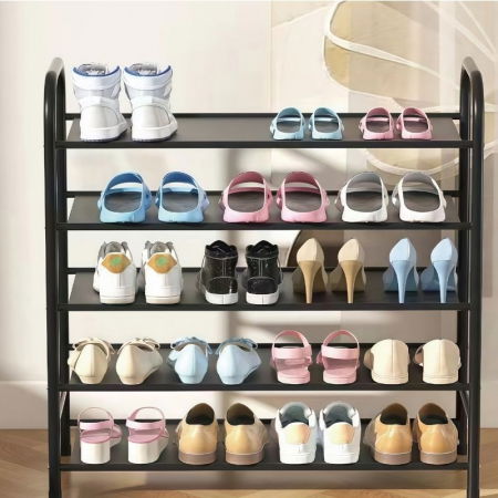 Organizator incaltaminte negru, 5 niveluri [1]