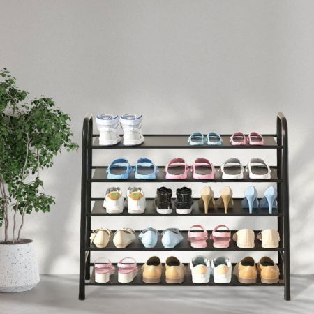 Organizator incaltaminte negru, 5 niveluri [2]