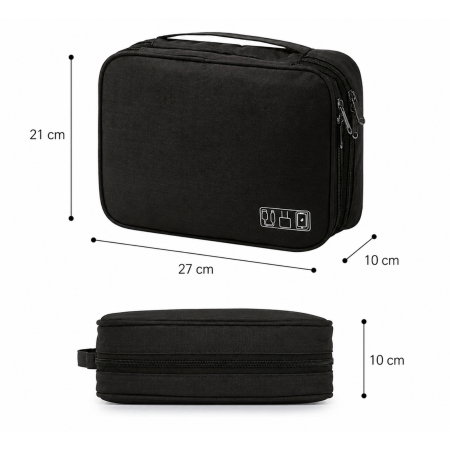 Organizator pentru cabluri cu 3 compartimente [13]