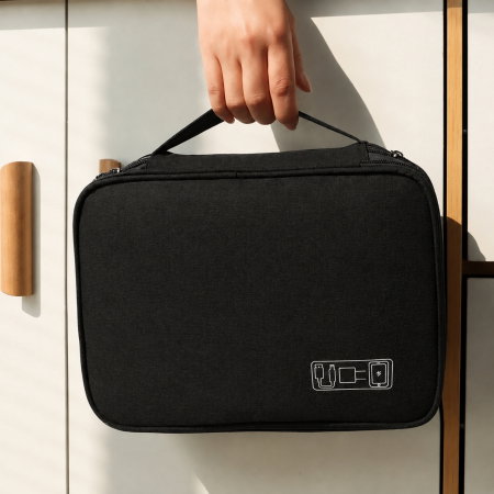 Organizator pentru cabluri cu 3 compartimente [3]