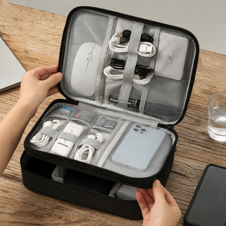 Cadouri de Casa Noua - Organizator pentru cabluri cu 3 compartimente