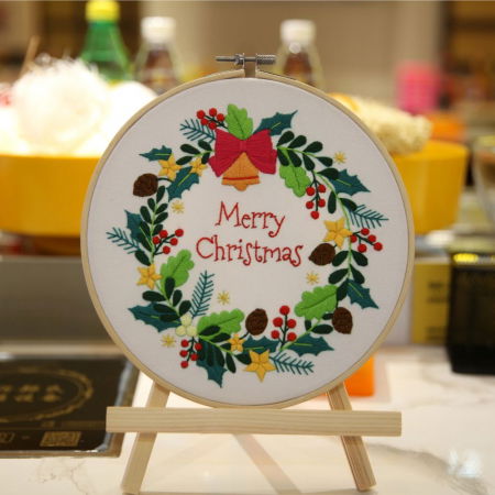 Pachet 2 Kit-uri Broderie DIY, Craciun de poveste [6]