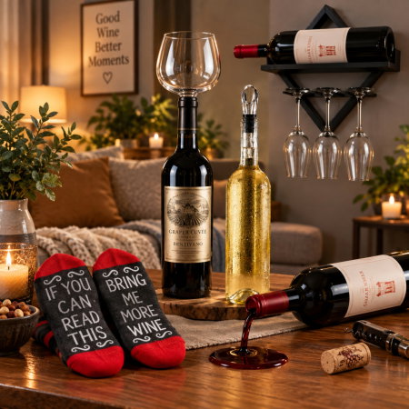 Cadouri pentru Iubit - Pachet Cadou pentru Iubitorul de Vin