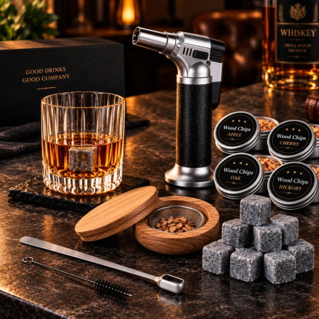 Cadouri Craciun Pentru Barbati - Pachet Cadou Whiskey Supreme