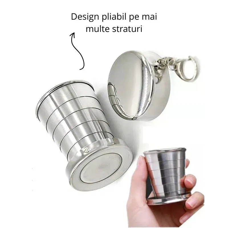 Pahar de buzunar telescopic [7]