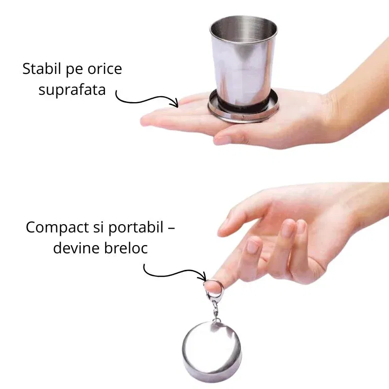 Pahar de buzunar telescopic [9]