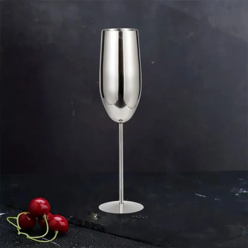 Petrecere - Pahar sampanie din Otel inoxidabil Silver