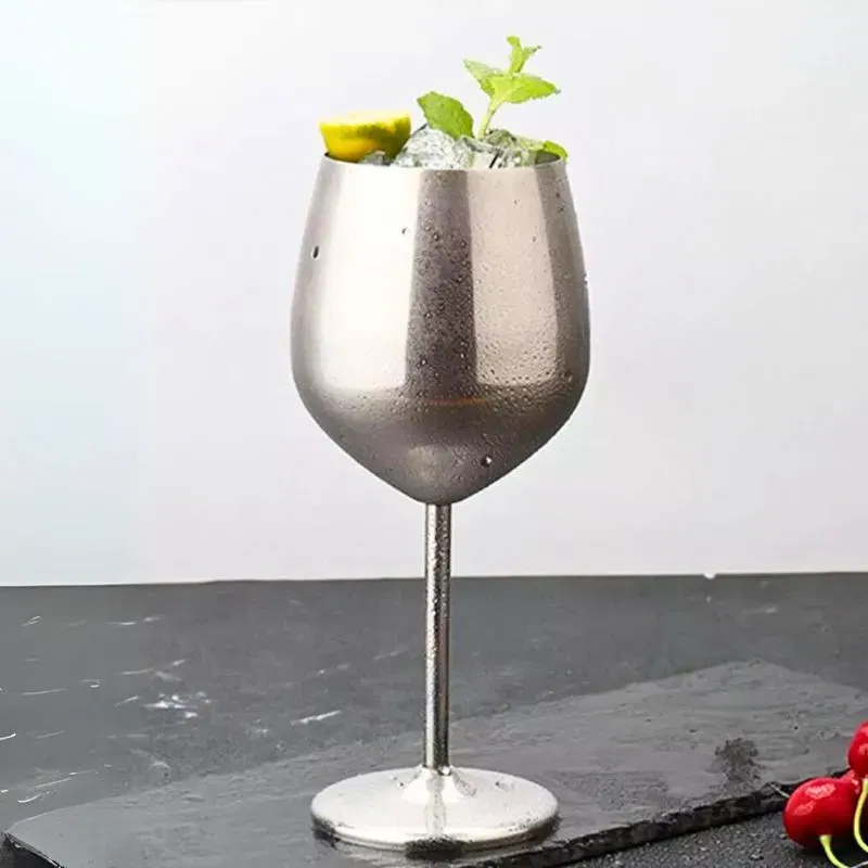 Pahar vin din Otel Inoxidabil Matte Silver [0]