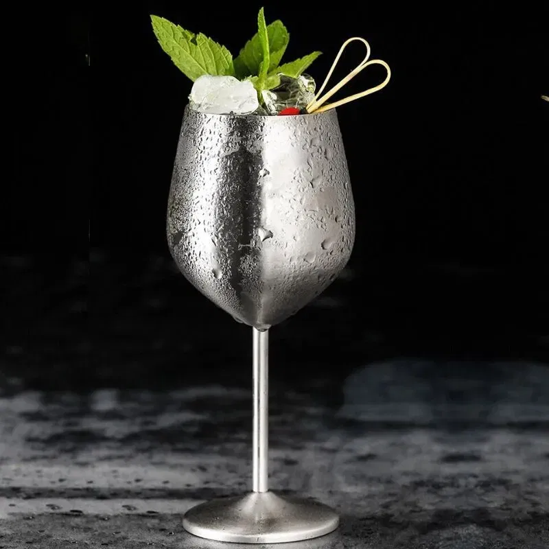 Pahar vin din Otel Inoxidabil Shiny Silver [1]