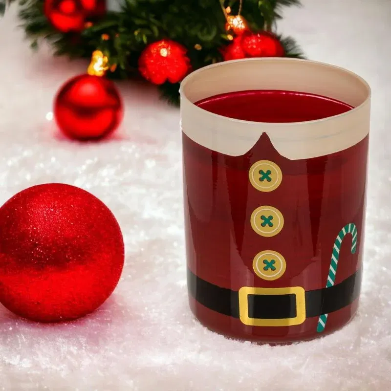 Set 2 Pahare whiskey costumul lui Mos Craciun [3]