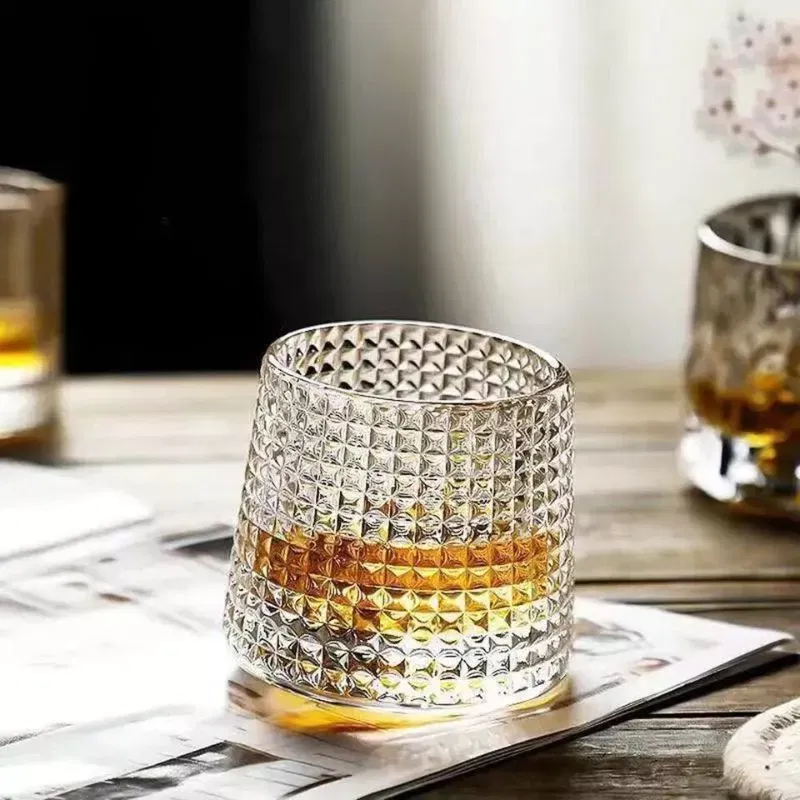 Pahar whiskey, Deluxe Rotating Diamond [5]