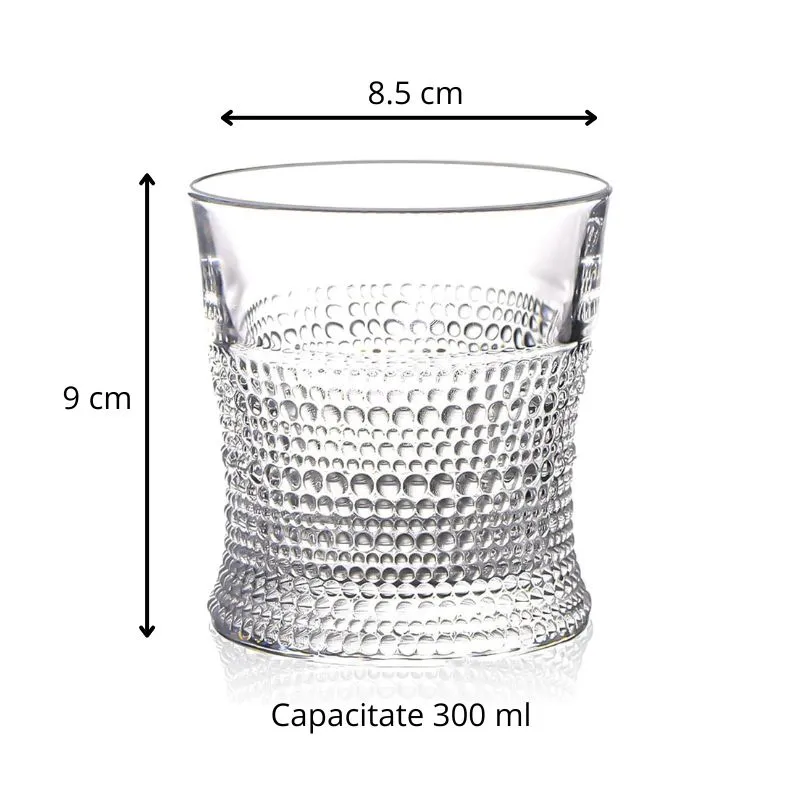 Pahar whiskey Dots [8]