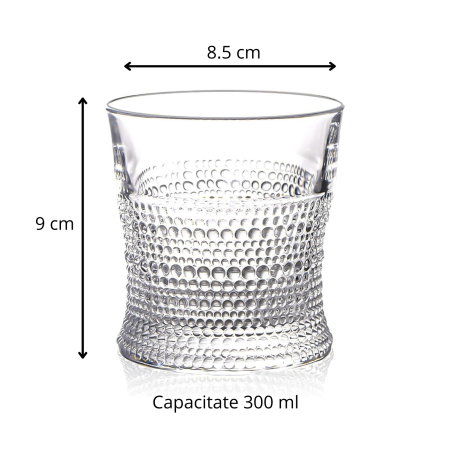 Pahar whiskey Dots [9]