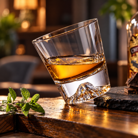 Cadouri de Casa Noua - Pahar whiskey Hidden Mountain