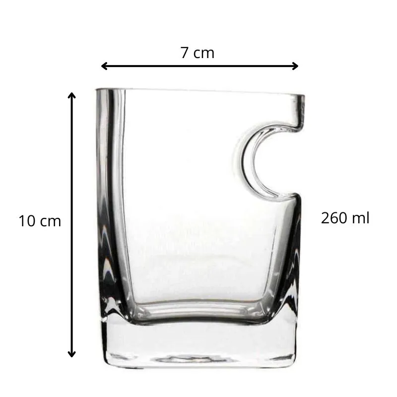 Pahar whiskey cu Suport Trabuc [8]