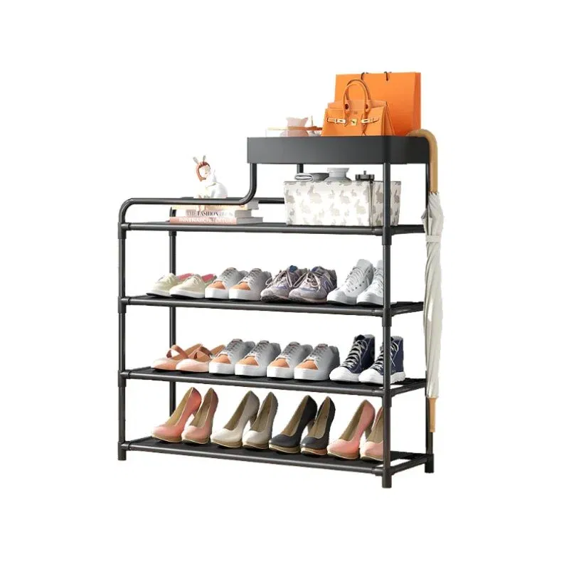 Pantofar negru sase niveluri cu raft superior [5]