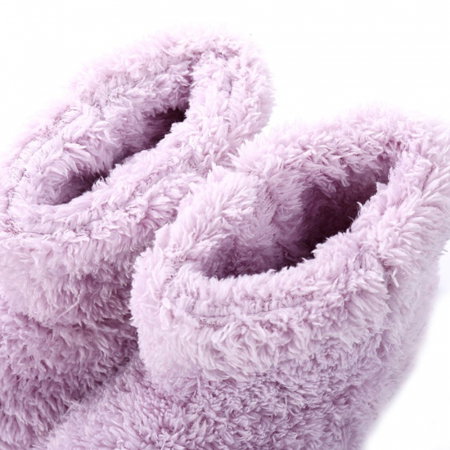 Papuci de casa inalti, Gadget cu incalzire prin USB, roz, DAMA [9]