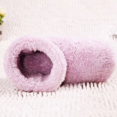 Papuci de casa inalti, Gadget cu incalzire prin USB, roz, DAMA [6]