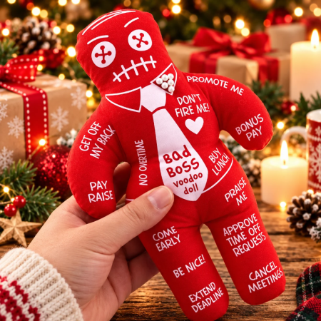 Cadouri Pentru Secret Santa - Papusa VOODOO a sefului