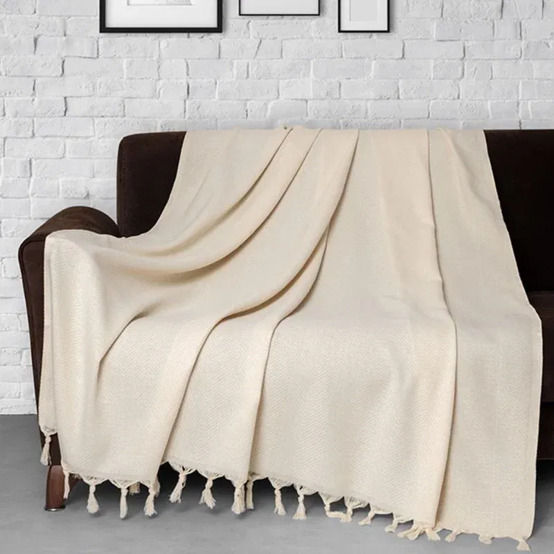 Patura bumbac 170x230 cm, model natural, confort premium [0]