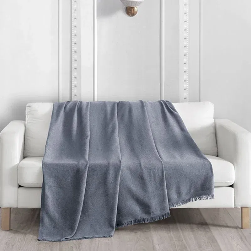 Patura bumbac Elite - Antracit, 175x230 cm [0]