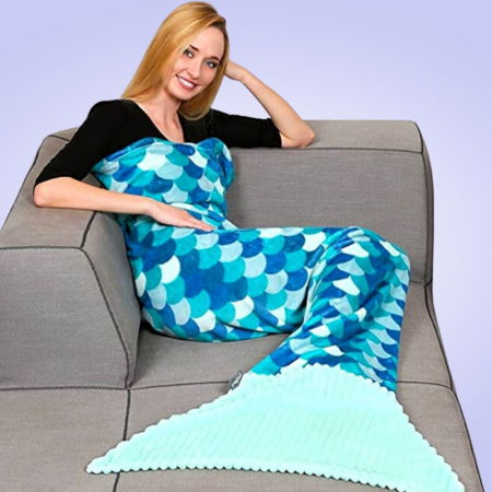 Patura coada de sirena Turquoise, In adancuri [0]