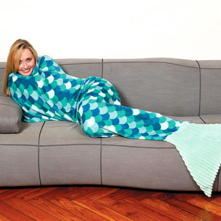 Patura coada de sirena Turquoise, In adancuri [2]